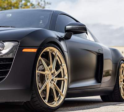 Фото дисков Anrky AN13 на Audi R8 (Typ 42)