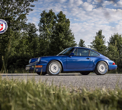 Фото дисков HRE 935 на Porsche 911 III