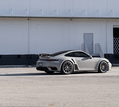 Фото дисков Strasse Wheels SV5 Deep Concave Duoblock на Porsche 911 VIII