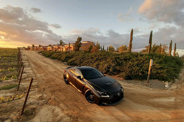 Фото дисков HRE FF04 Другой цвет на Lexus RC