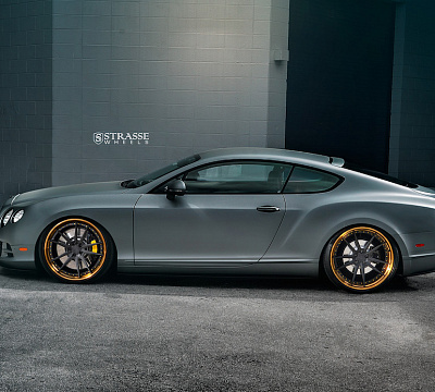 Фото дисков Strasse Wheels SV1 Deep Concave FS на Bentley Continental GT I