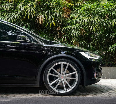 Фото дисков Vossen CG-203 на Tesla Model X