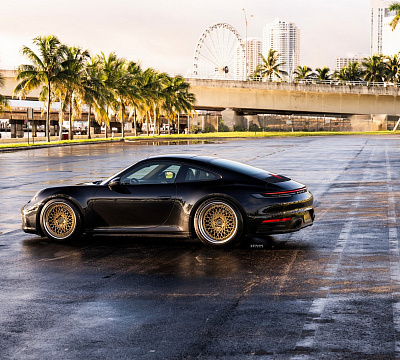 Фото дисков Strasse Wheels SC20 Track на Porsche 911 VIII