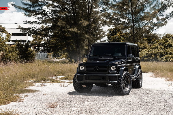 Фото дисков Anrky RS5 Глянцевый темный лак на Mercedes-Benz G-Class II
