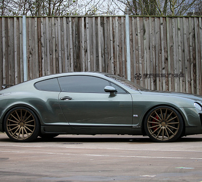 Фото дисков Vossen VFS-2 на Bentley Continental GT II