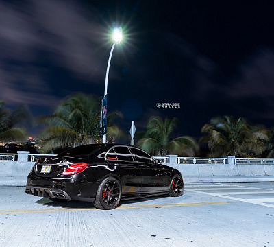 Фото дисков Strasse Wheels SM5R Deep Concave Monoblock на Mercedes-Benz C-Class (W205)