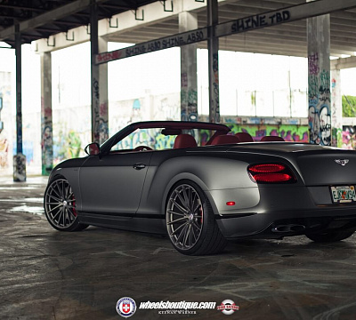 Фото дисков HRE P103 на Bentley Continental GT II