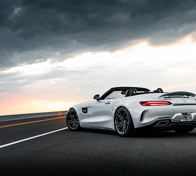 Фото дисков Vossen M-X6 на Mercedes-Benz AMG GT I