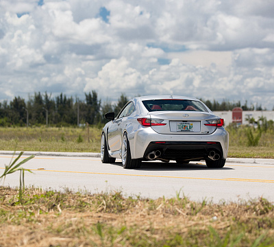 Фото дисков Vossen VFS-5 на Lexus RC