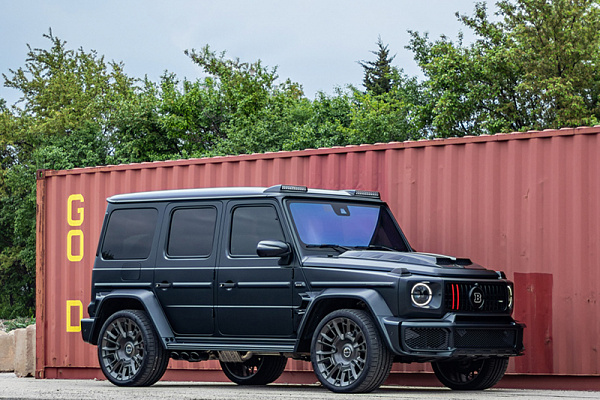 Фото дисков Brixton Forged LX03 Сатиновый темный лак на Mercedes-Benz G-Class III