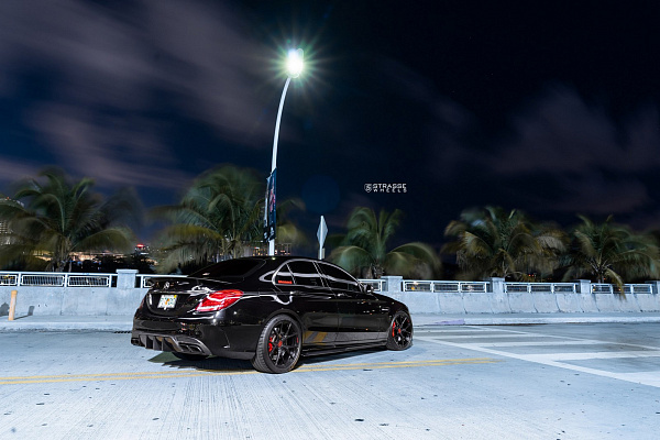 Фото дисков Strasse Wheels SM5R Deep Concave Monoblock Другой цвет на Mercedes-Benz C-Class (W205)