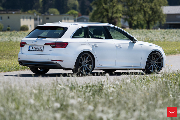 Фото дисков Vossen VFS-1 Сатиновый графит на Audi A/S/RS 4 (B9)