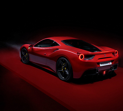 Фото дисков Vossen EVO-1 (3-Piece) на Ferrari 488