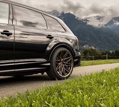 Фото дисков Vossen HF-7 на Audi Q7 (4M)