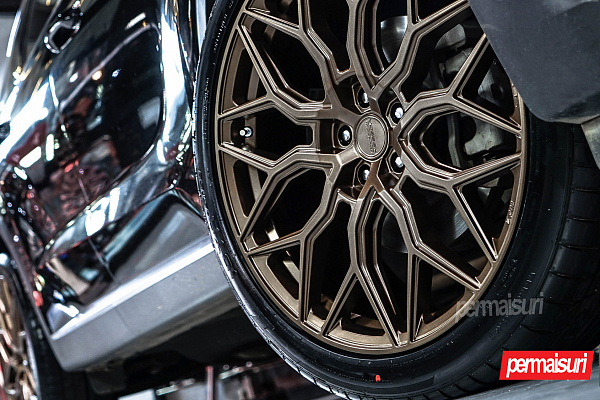 Фото дисков Vossen HF-2 Сатиновая бронза на Hyundai Palisade I