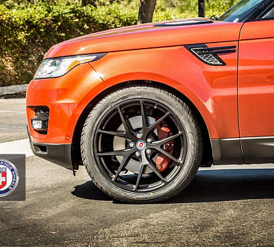 Фото дисков HRE P101 на Land Rover Range Rover Sport II
