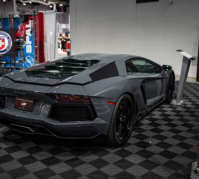 Фото дисков HRE S107 на Lamborghini Aventador