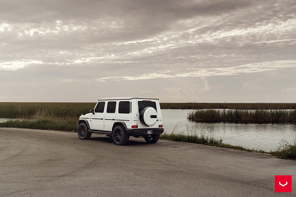 Фото дисков Vossen HFX-2 (5-Lug) Черный глянец на Mercedes-Benz G-Class III
