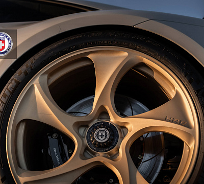 Фото дисков HRE 522M на Porsche 911 VIII