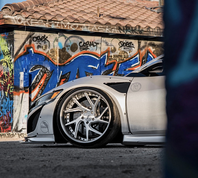 Фото дисков Savini SV67 на Acura NSX II