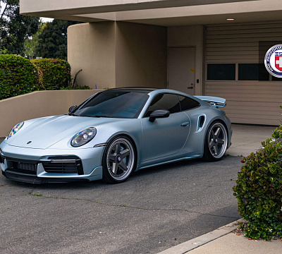 Фото дисков HRE 517 на Porsche 911 VIII