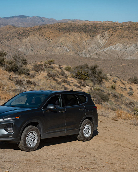 Фото дисков MR144 M9 Серебро на Hyundai Santa Fe IV