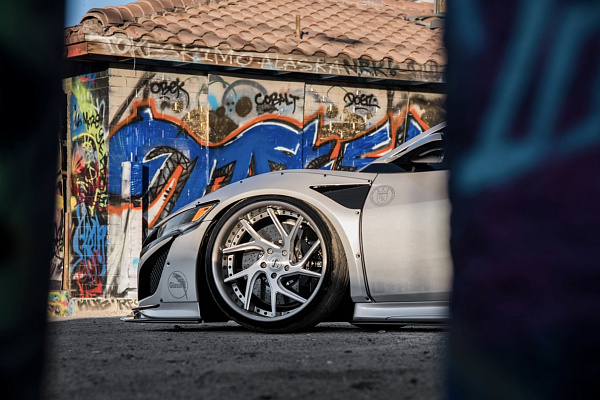 Фото дисков Savini SV67 Сатиновый лак на Acura NSX II