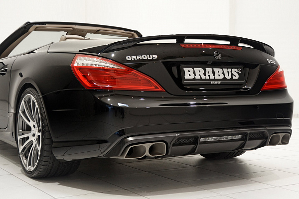 Фото дисков BRABUS Monoblock R (Platinum Edition) Глянцевый графит на Mercedes-Benz SL (R230)