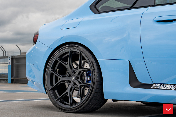 Фото дисков Vossen HF-5 Черный сатин на BMW 2/M2 (G42/G87)