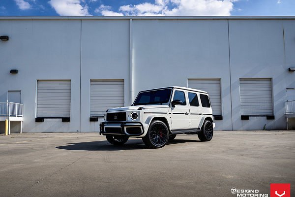 Фото дисков Vossen HF-2 Черный глянец на Mercedes-Benz G-Class III