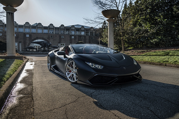 Фото дисков Savini SV88 Полированный лак на Lamborghini Huracan