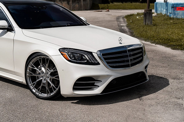 Фото дисков Anrky S1-X5 Полированный лак на Mercedes-Benz S-Class (W222, C217)