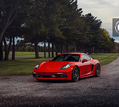 Фото дисков HRE RC104 на Porsche Cayman II