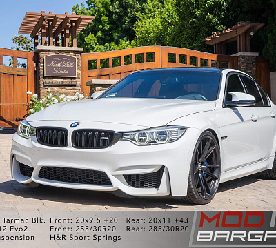 Фото дисков HRE FF04 на BMW 3/M3 (F3x/F80)