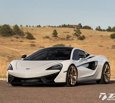 Фото дисков HRE P204 на McLaren 570S