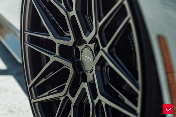 Фото дисков Vossen HF-7 Черный сатин на BMW 4/M4 (G22/G82)