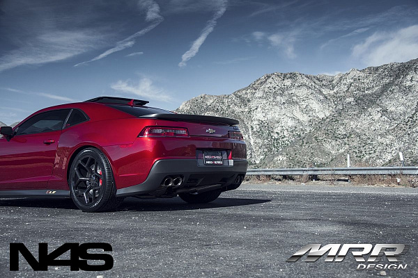 Фото дисков MRR M228 Черный глянец на Chevrolet Camaro V