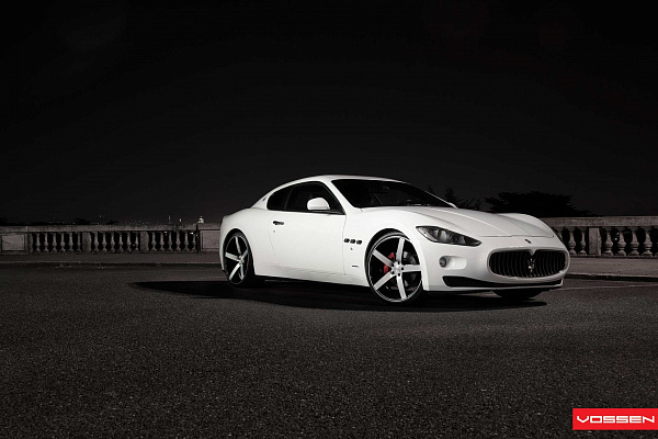 Фото дисков Vossen CV3 Алмазная проточка на Maserati GranTurismo I