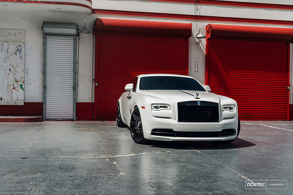 Фото дисков NOVITEC SP2 Черный глянец на Rolls-Royce Wraith