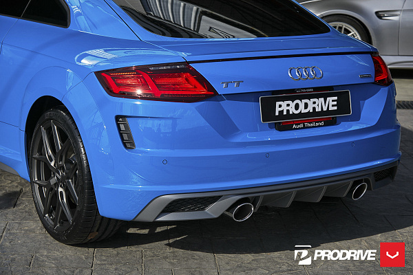 Фото дисков Vossen HF-5 Сатиновый графит на Audi TT (8S)