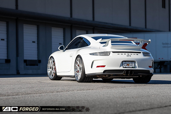 Фото дисков BC Forged HCA381 Глянцевый лак на Porsche 911 VII