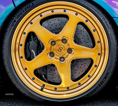 Фото дисков Strasse Wheels SV5 Deep Concave Duoblock на McLaren 650S