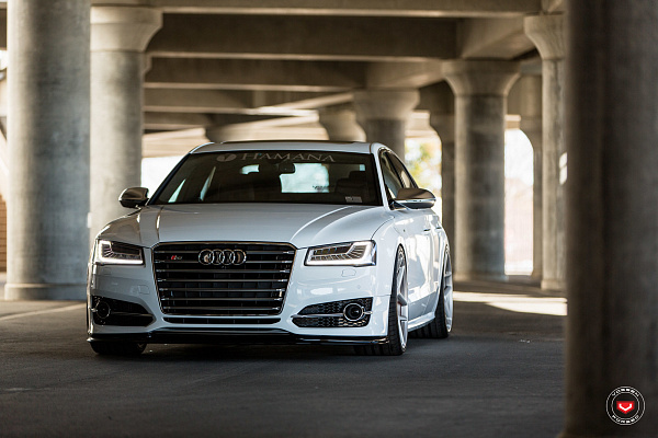 Фото дисков Vossen CG-205 Сатиновый лак на Audi A/S 8 (D4)