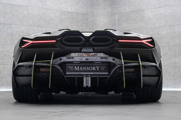 Фото дисков Mansory FV.10 Черный глянец на Lamborghini Revuelto