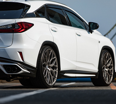 Фото дисков Vossen HF-2 на Lexus RX IV