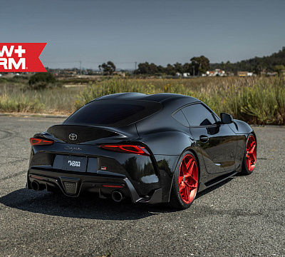 Фото дисков HRE FF11 на Toyota Supra A90