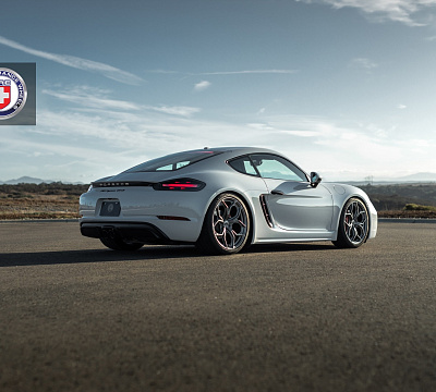 Фото дисков HRE P111SC на Porsche Cayman II