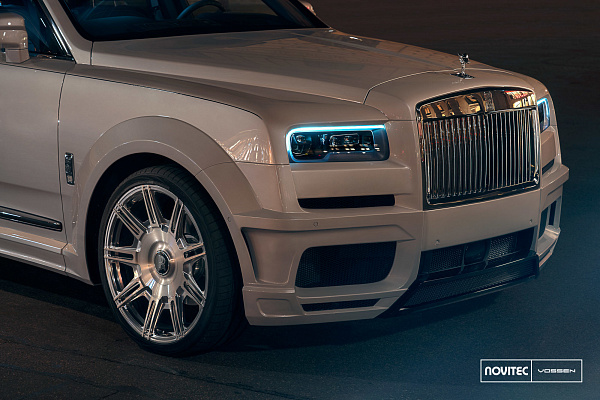Фото дисков NOVITEC SP2 Глянцевый лак на Rolls-Royce Cullinan