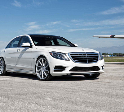 Фото дисков Vossen CVT на Mercedes-Benz S-Class (W222, C217)