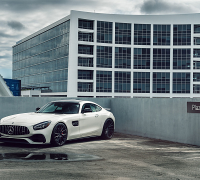 Фото дисков Vossen HF-4T на Mercedes-Benz AMG GT I